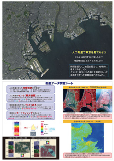Educational material using images acquired by JAXA’s Earth observation satellite