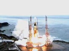 Launch of the H-IIB rocket with the Space Lab experiments on board