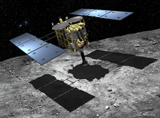 Asteroid explore HAYABUSA-2 (courtesy: Akihiro Ikeshita)