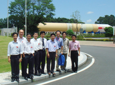 Group photo taken at JAXA’s Tsukuba Space Center (courtesy: VNSC)