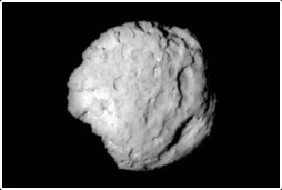 An image of Comet Wild 2 taken by Stardust(Courtesy of NASA)