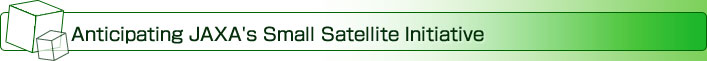 Anticipating JAXA's Small Satellite Initiative