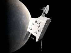 The Mercury Planetary Orbiter (MPO) (Courtesy of NASA)