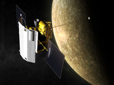 The Mercury Explorer Messenger (Courtesy of NASA)