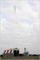 Balloon launch at the Taiki Aerospace Research Field, August 2008