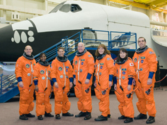 Crew members of the STS-131 mission (Courtesy of NASA)