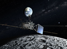 Lunar Explorer KAGUYA (Courtesy of Akihiro Ikeshita)