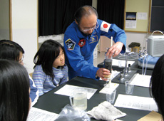 Education Support by JAXA Space Education Center