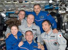 The 23rd Expedition Crew aboard the ISS (courtesy of NASA)