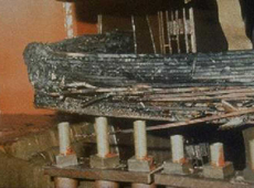 Power transformer in New Jersey, U.S., burnt out due to induced current caused by a geomagnetic storm in March 1989 (courtesy: PSE&G)