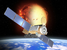 Solar physics satellite HINODE