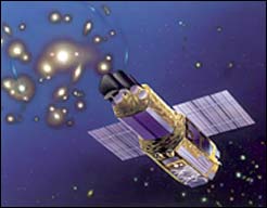 The Japanese X-ray observatory satellite and ASTRO-EII illustration
