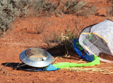 HAYABUSA’s capsule landed in the Australian desert
