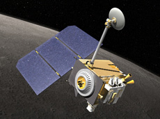 U.S. Lunar Reconnaissance Orbiter (courtesy: NASA)