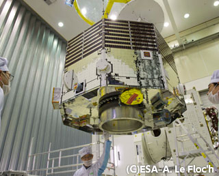 Mercury Magnetosphere Orbiter arrived at European Space Research and Technology Center