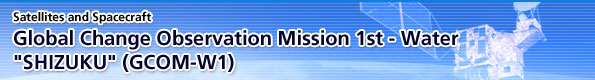 GCOM-W1: Global Change Observation Mission 1st - Water