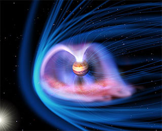 “Hisaki” (SPRINT-A) captures the powerful Jovian auroras caused by the solar winds