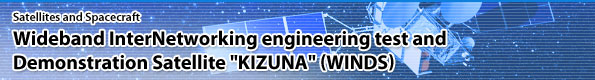 Wideband InterNetworking engineering test and Demonstration Satellite "KIZUNA" (WINDS)