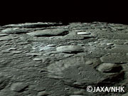 KAGUYA successfully takes images of the moon using HDTV camera!

