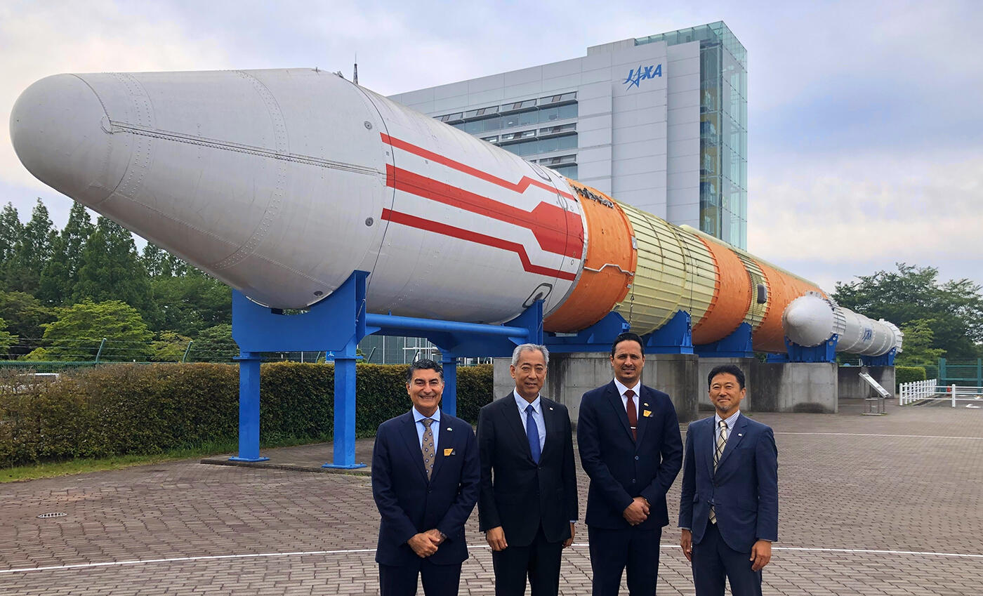 H.E. Dr. Ghazi Faisal S Binzagr, Ambassador of the Kingdom of Saudi Arabia to Japan / Tsukuba Space Center