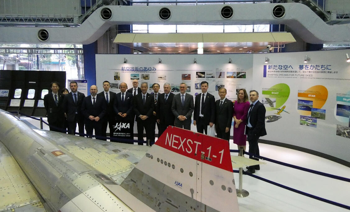 European Parliament’s Committee on ITRE / Chofu Aerospace Center