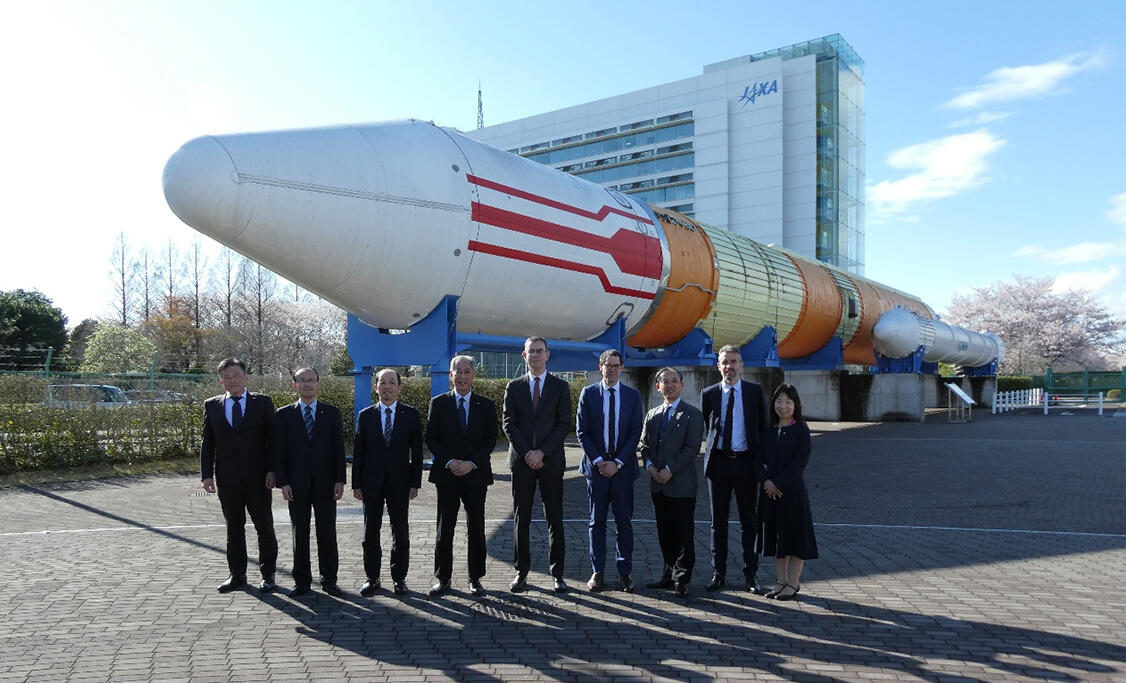 Dr. François Jacq, CEO of the Centre National d’Etudes Spatiales (CNES) / Tsukuba Space Center