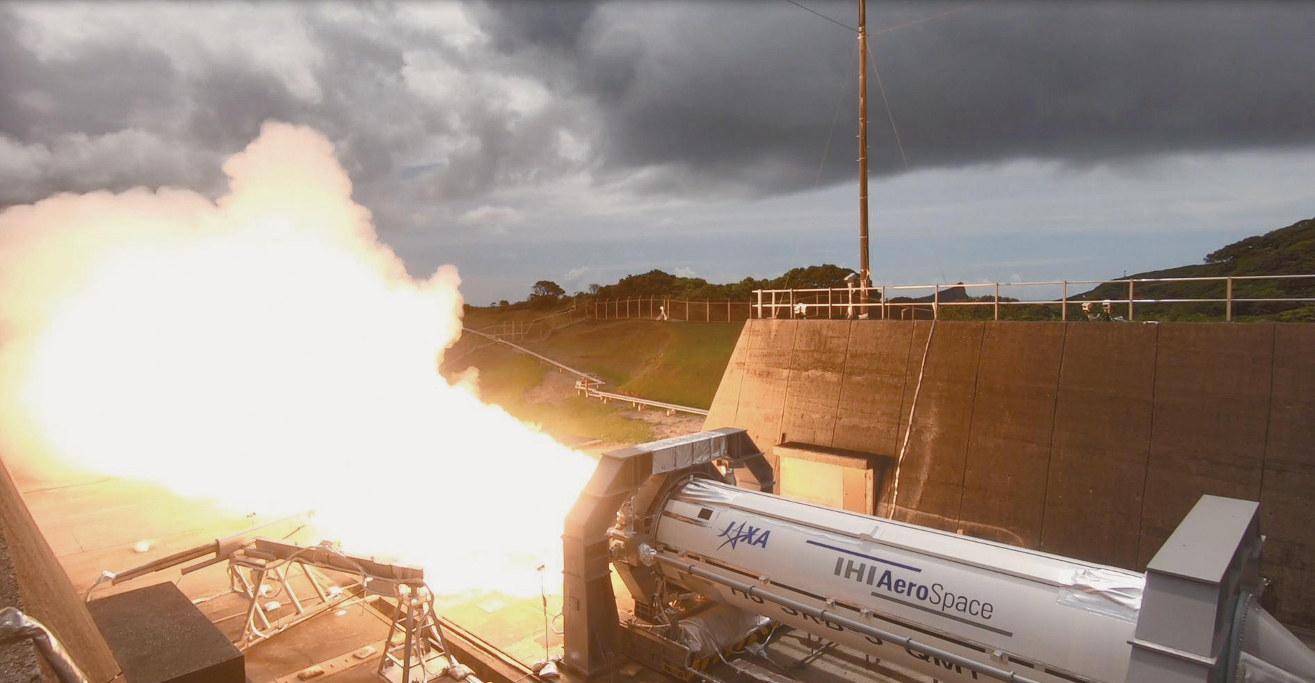 On-the-ground test held at the Tanegashima Space Center