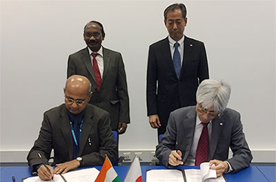JAXA signs Implementation Arrangement (IA) with Indian Space Research Organization (ISRO) concerning cooperation on validations, improvement, and applications of rainfall products using satellite images and ground measurements