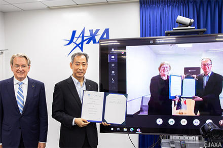 JAXA and ASA Sign Memorandum of Cooperation (MOC) 