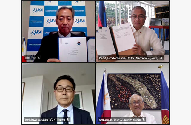 JAXA and Philippine Space Agency (PhilSA) Sign Memorandum of Cooperation