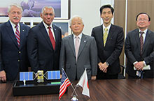 JAXA, NIES, MOE and NASA signed a Memorandum of Understanding for cooperation on GOSAT, OCO-2 and GOSAT-2 missions