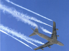 Wake turbulence (courtesy: NASA)