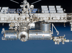 International Space Station (courtesy of JAXA/NASA)