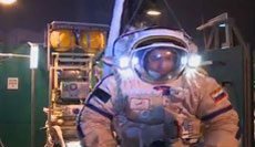 Amr Mohamed taking part in the cosmonaut training program in Russia