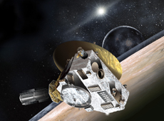 Pluto Explorer New Horizons (courtesy: NASA)