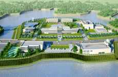 Artist’s rendering of the Vietnam Space Center (courtesy: VNSC)