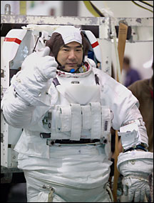 Astronaut Soichi Noguchi (photo)