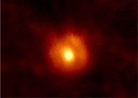 Akari's image of red giant star U Hydrae