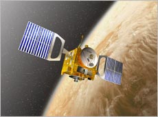 Europe's Venus Express probe (Courtesy of ESA)