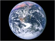 Earth (Courtesy of NASA)