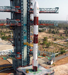 PSLV Launch Vehicle (courtesy of ISRO)