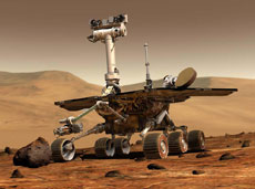 Mars Explorer Mars Rover (Courtesy of NASA)