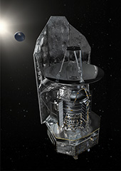 Herschel Space Observatory (Courtesy of ESA/AOES Medialab)