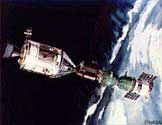 Apollo-Soyuz docking (illustration)