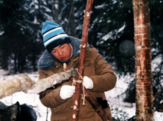 Survival training in Russia.