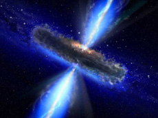 Artist’s rendition of a black hole (courtesy: ESA/NASA/AVO/Paolo Padovani)
