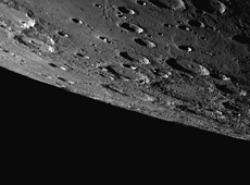 Mercury surface (Courtesy of NASA/Johns Hopkins University Applied Physics Laboratory/Carnegie Institution of Washington)