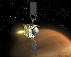 Venus orbiter Venus Express (Courtesy of ESA)