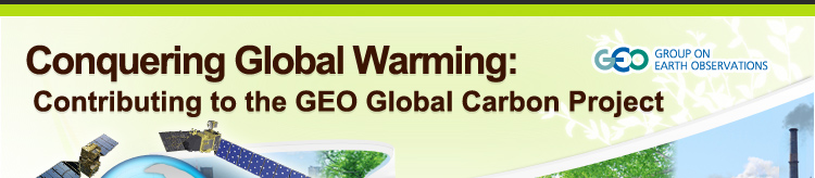 Conquering Global Warming: Contributing to the GEO Global Carbon Project