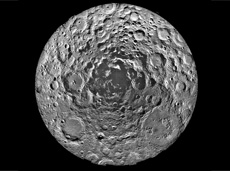 Lunar South Pole observed by Clementine (courtesy: NASA)